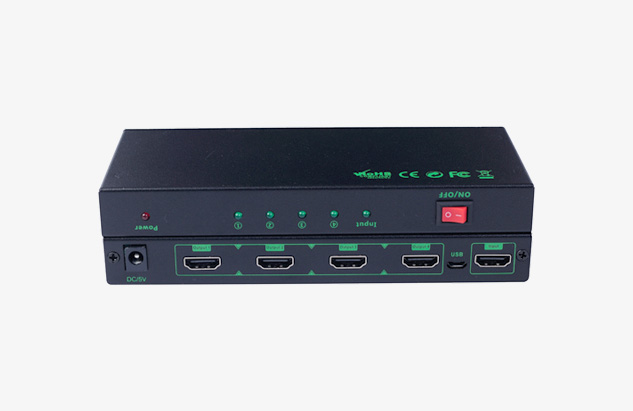 HDMI1进4出分配器