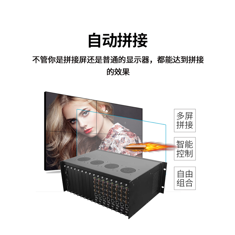 全数字高清网络全能视频解码器矩阵