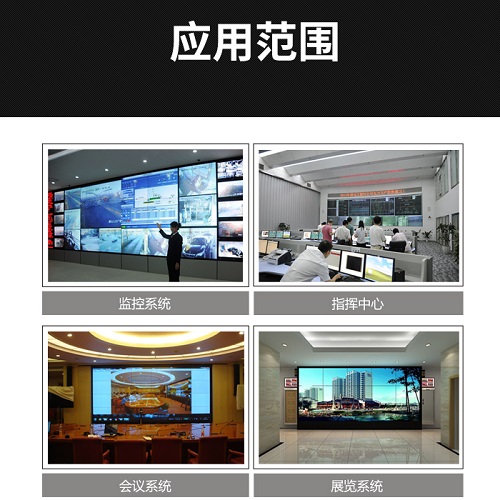 高清视频拼接处置器