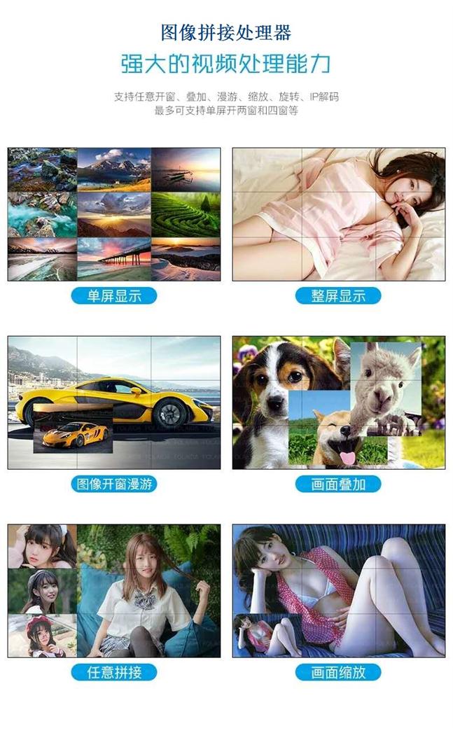 多屏拼接处置器
