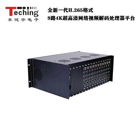 全新一代H.265体式9路4K超高清网络视频解码处置器平台 全新一代H.265体式9路4K超高清网络视频解码处置器平台
