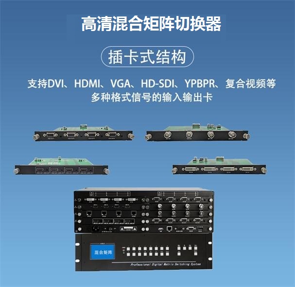 高清混合矩阵切换器 高清混合矩阵切换器